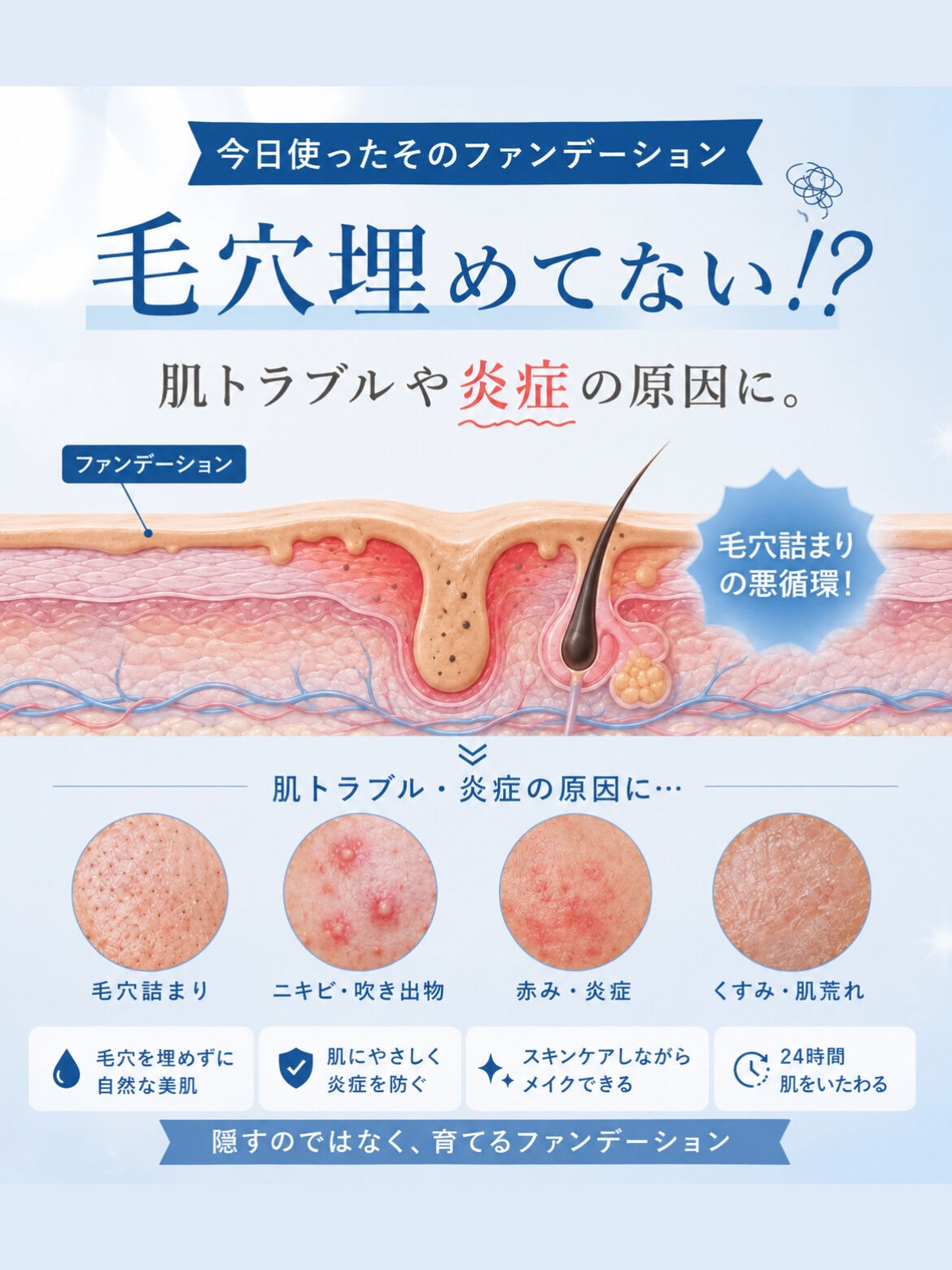 長野県で✨ファーメステティック ファンデフリー✨体験したい方